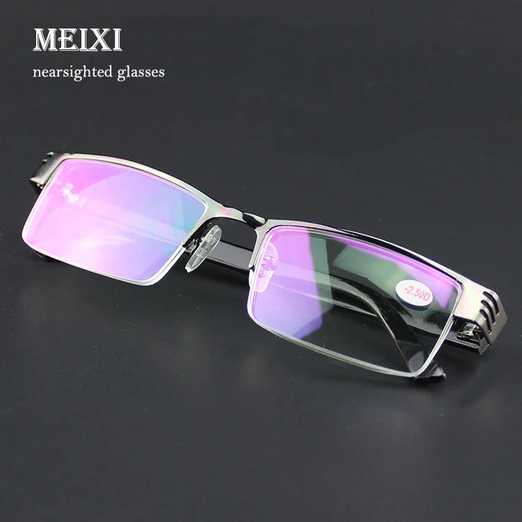 Half Metal Frame Blue film ultra-light Nearsighted Glasses Resin Nearsight Boxed Unisex Shortsighted Myopia Flat mirror -1.5 2.5
Half Metal Frame Blue film ultra-light Nearsighted Glasses Resin Nearsight Boxed Unisex Shortsighted Myopia Flat mirror -1.5 2.5