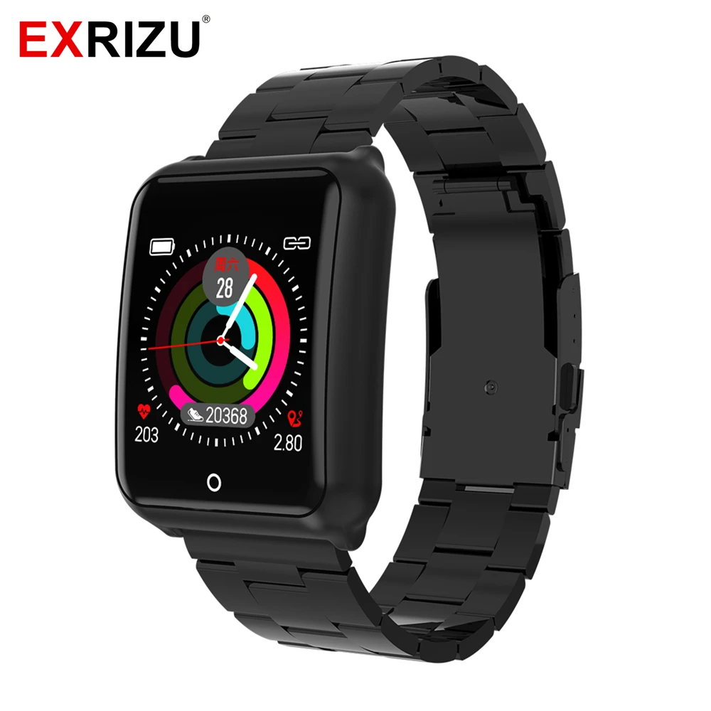 EXRIZU Sport Smart Watch 1.3 inch IPS Color Screen Heart Rate & Blood Pressure Monitor Bluetooth Wearable Device IP67 Waterproof
EXRIZU Sport Smart Watch 1.3 inch IPS Color Screen Heart Rate & Blood Pressure Monitor Bluetooth Wearable Device IP67 Waterproof
