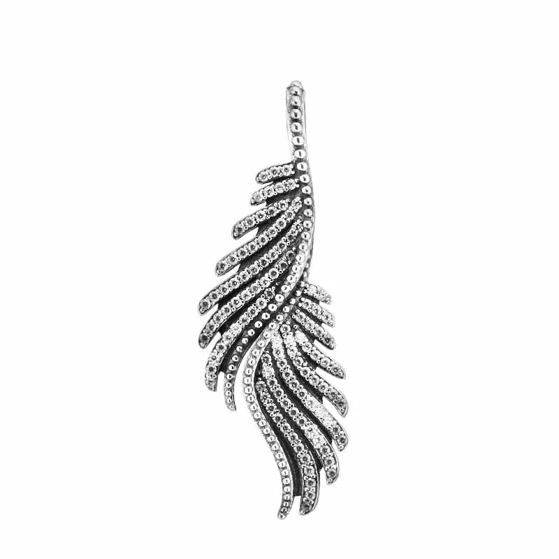 Top Quality Pendant Necklaces 100% 925 Sterling Silver Majestic Feathers Clear CZ Necklaces & Pendants for Women Fashion Jewelry
Top Quality Pendant Necklaces 100% 925 Sterling Silver Majestic Feathers Clear CZ Necklaces & Pendants for Women Fashion Jewelry