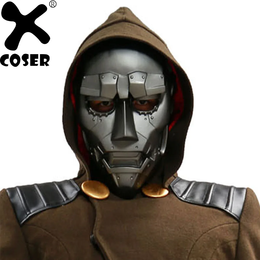 XCOSER Dr Doom Mask Movie Fantastic Four Cosplay Costume Props Gray PVC Helmet Halloween Festival Party Costume Masks Brand Sale
XCOSER Dr Doom Mask Movie Fantastic Four Cosplay Costume Props Gray PVC Helmet Halloween Festival Party Costume Masks Brand Sale