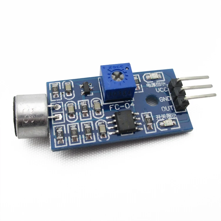 1pcs Wholesale Sound Detection Sensor Module Sound Sensor Intelligent Vehicle For Arduino for raspberry pi 1 2 3
1pcs Wholesale Sound Detection Sensor Module Sound Sensor Intelligent Vehicle For Arduino for raspberry pi 1 2 3