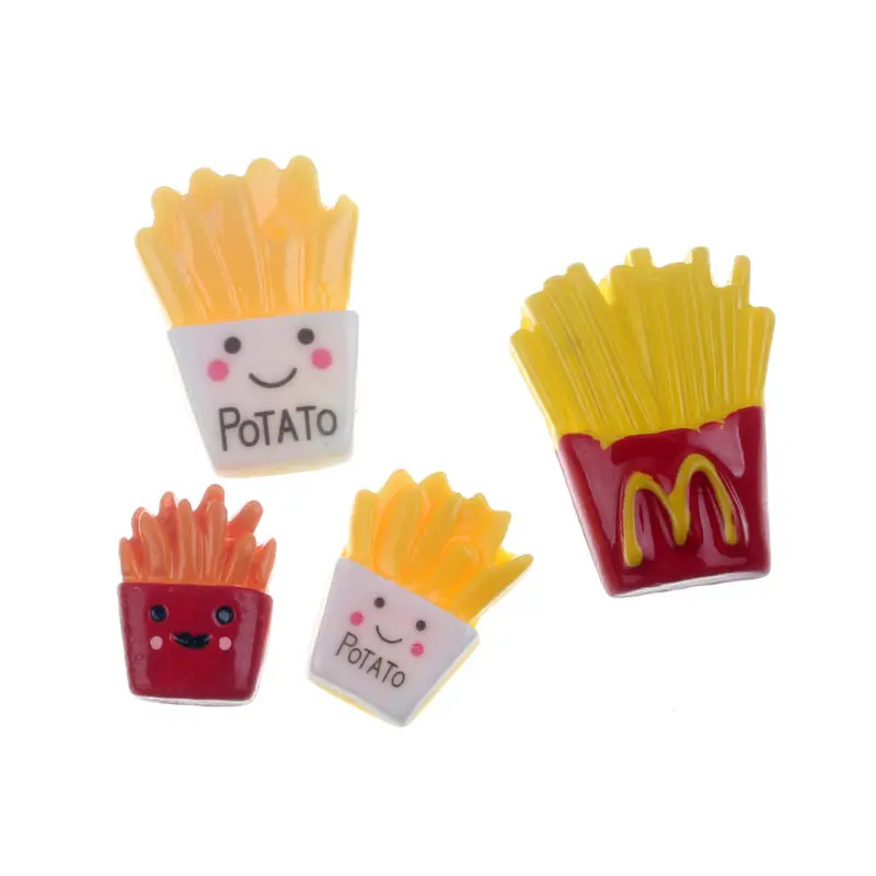 20Pcs Mixed Simulation Resin French Fries Cabochon Flatback Decoration Crafts Embellishments For Scrapbooking Diy Accessories
20Pcs Mixed Simulation Resin French Fries Cabochon Flatback Decoration Crafts Embellishments For Scrapbooking Diy Accessories