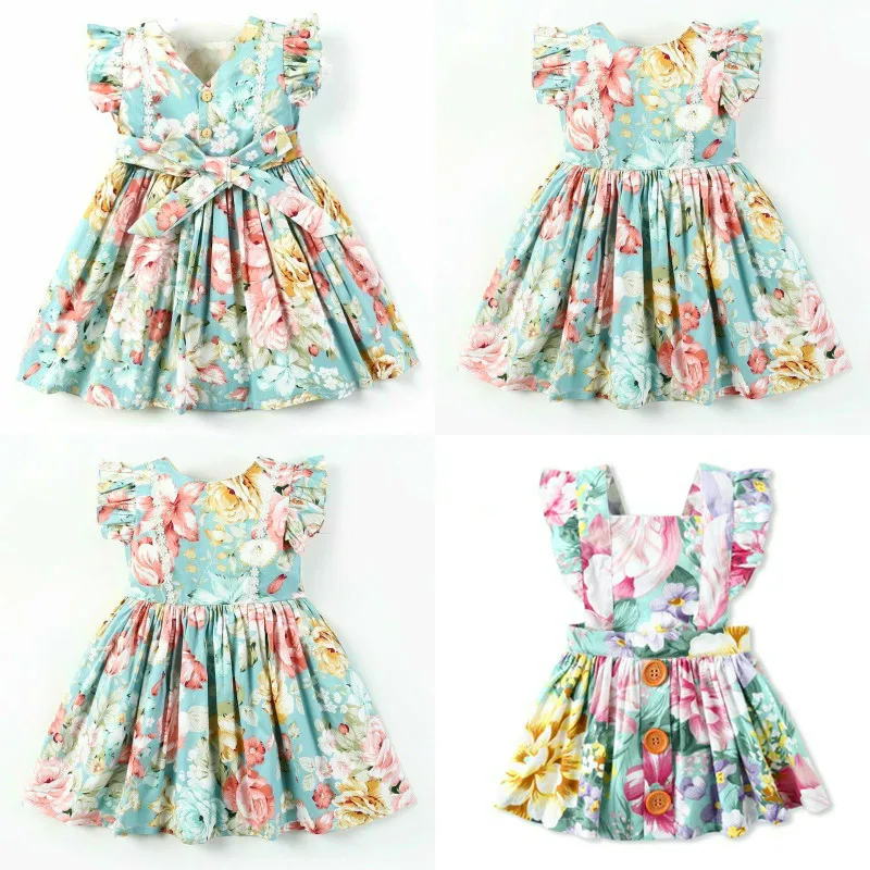 Girls Dresses 2019 Summer European and American Flowers New Girl Flying Sleeve Dress Cotton Lace Child Princesselsa Girl Dress
Girls Dresses 2019 Summer European and American Flowers New Girl Flying Sleeve Dress Cotton Lace Child Princesselsa Girl Dress