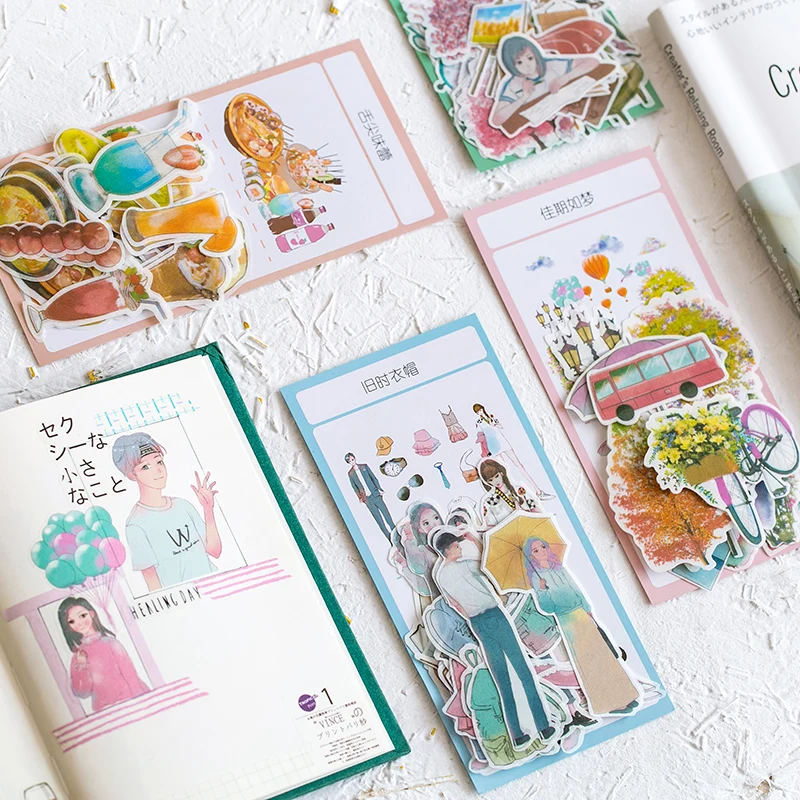 60 Pcs/lot Days went past series Paper Sticker Decoration diy Diary Scrapbooking Label Stickers Stationery School Supply
60 Pcs/lot Days went past series Paper Sticker Decoration diy Diary Scrapbooking Label Stickers Stationery School Supply