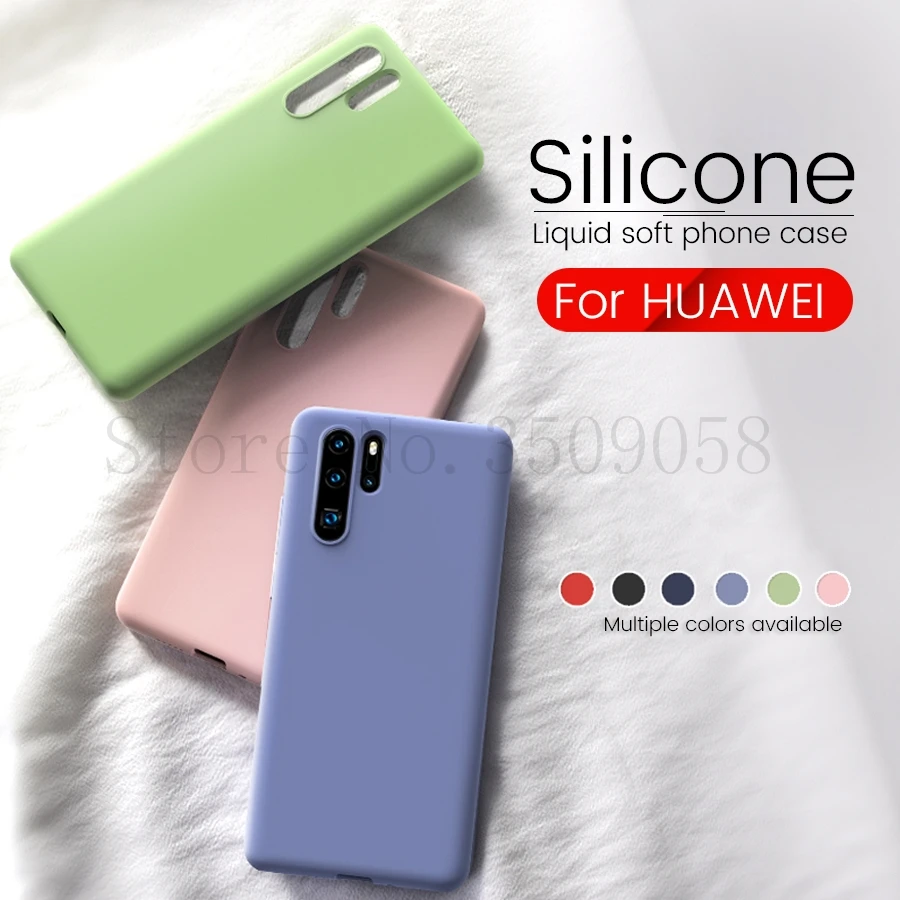 P 30 Case for Huawei P30 Pro Case Liquid Silicone Soft Case for Huawei P30 Lite Light Shockproof Cover P30Pro P30Lite Coque capa
P 30 Case for Huawei P30 Pro Case Liquid Silicone Soft Case for Huawei P30 Lite Light Shockproof Cover P30Pro P30Lite Coque capa