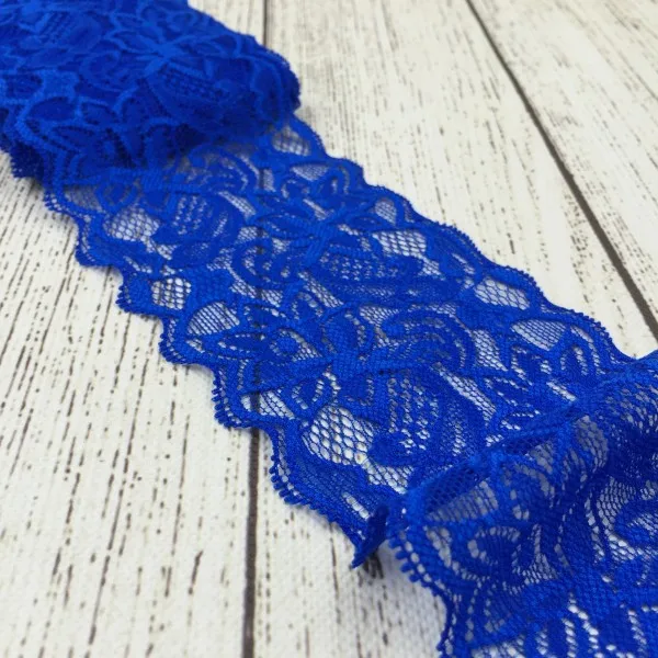 Retail 1pack=10yards Royal Blue 3" Lace Trim Ribbon By the Yard for Kids Headbands Elastic Lace Trim for Girls Hair Accessories 
Retail 1pack=10yards Royal Blue 3" Lace Trim Ribbon By the Yard for Kids Headbands Elastic Lace Trim for Girls Hair Accessories