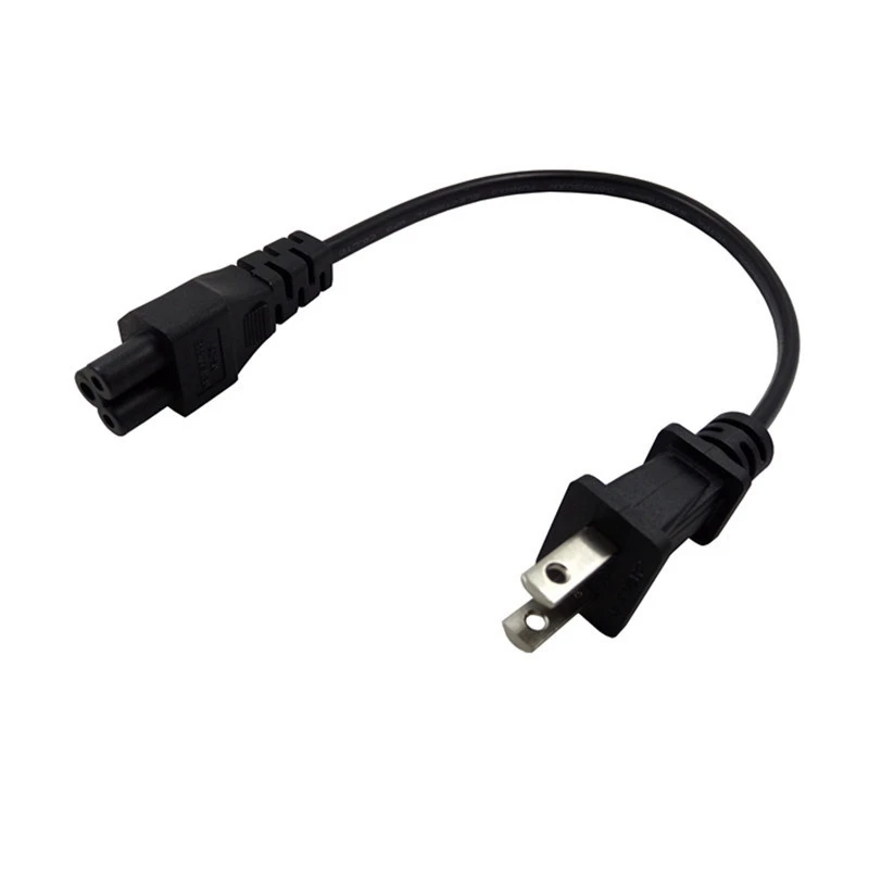 2 Pin JP US Plug 2 Pole IEC 60320 C5 3 Prong AC Power Cord Short Laptop Portable Cable 20cm
2 Pin JP US Plug 2 Pole IEC 60320 C5 3 Prong AC Power Cord Short Laptop Portable Cable 20cm
