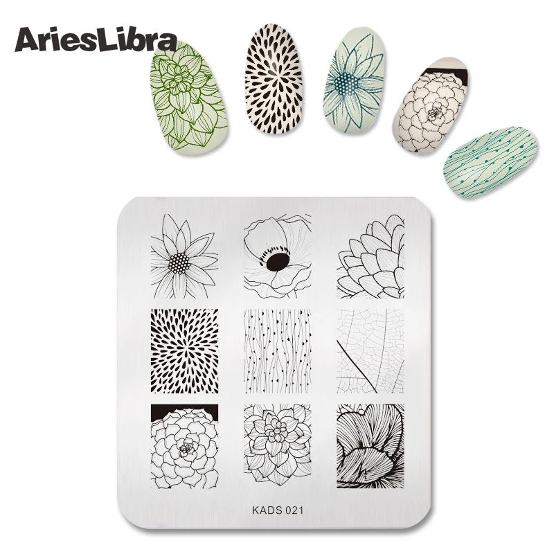 AriesLibra Flower Pattern Nail Art Print Stamping Plates Nail Template for Stencil Plate Manicure DIY Styling Stencil Nails Tool
AriesLibra Flower Pattern Nail Art Print Stamping Plates Nail Template for Stencil Plate Manicure DIY Styling Stencil Nails Tool