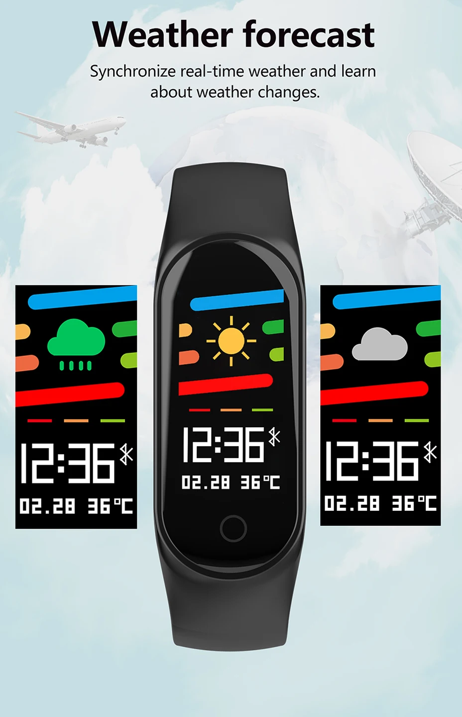 smart bracelet m3s