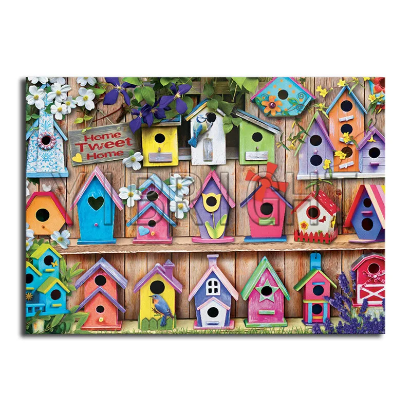 5D DIY Diamond painting Cross stitch Bird house Full Round Diamond mosaic cabin Full Square Diamond embroidery flower landscape
5D DIY Diamond painting Cross stitch Bird house Full Round Diamond mosaic cabin Full Square Diamond embroidery flower landscape