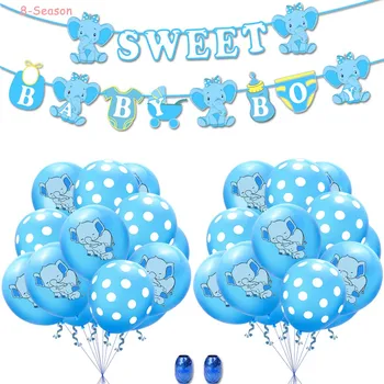 8-Season Elephant Sweet Birthday Baby Boy Girl Blue Pink Baby Shower Banner Elephant Latex Balloons Birthday Party Decorations
8-Season Elephant Sweet Birthday Baby Boy Girl Blue Pink Baby Shower Banner Elephant Latex Balloons Birthday Party Decorations