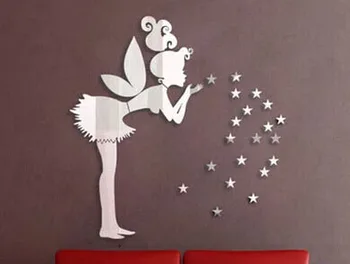 Europe Creative 3D Silver Mirror Stickers Acrylic Wall Children Bedroom Living Room Stickers Home Decor DIY
Europe Creative 3D Silver Mirror Stickers Acrylic Wall Children Bedroom Living Room Stickers Home Decor DIY