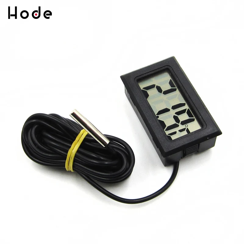 Temperature Meter LCD Digital thermometer with remote sensor Probe Electronic Thermometer Sensor Tester
Temperature Meter LCD Digital thermometer with remote sensor Probe Electronic Thermometer Sensor Tester