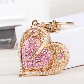 New Fashion Sweet Heart Pearls Crystal Charm Pendant Purse Bag Car Key Ring Chain Wedding Party Jewelry Favorite Gift
New Fashion Sweet Heart Pearls Crystal Charm Pendant Purse Bag Car Key Ring Chain Wedding Party Jewelry Favorite Gift