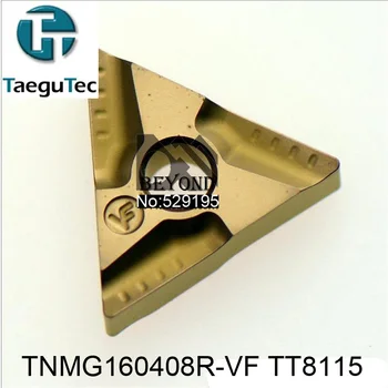 TaeguTec TNMG160408R-VF TT8115 Carbide Inserts TNMG160408 TNMG 160408 Lathe Cutter Tools Original CNC Tools inserto para torno
TaeguTec TNMG160408R-VF TT8115 Carbide Inserts TNMG160408 TNMG 160408 Lathe Cutter Tools Original CNC Tools inserto para torno