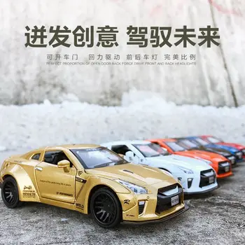 New 1:32 model simulation child toy pull back Alloy Sports Car Sound Light Pull Back Toy Car For baby toys cars for Nissan gtr
New 1:32 model simulation child toy pull back Alloy Sports Car Sound Light Pull Back Toy Car For baby toys cars for Nissan gtr