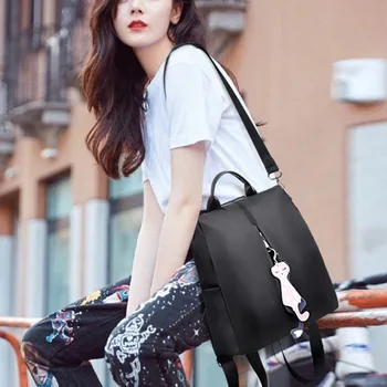 women backpack school bags solid zipper Fashion Wild Oxford Cloth Mother Student Bag Small Backpack Shoulder Bag mochila mujer
women backpack school bags solid zipper Fashion Wild Oxford Cloth Mother Student Bag Small Backpack Shoulder Bag mochila mujer