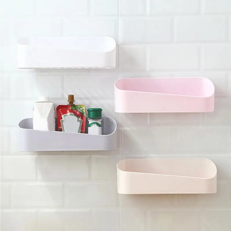 Single Tier Punch-free Strong Self-adhesive Wall Mounted Type Big Storage Box Strong Glue kitchen Bathroom Toilet Shelves
Single Tier Punch-free Strong Self-adhesive Wall Mounted Type Big Storage Box Strong Glue kitchen Bathroom Toilet Shelves