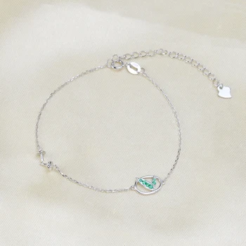 925 Sterling Silver Pearl Bracelet Chain Findings, Fashion Bracelet Settings Jewelry Parts Fittings Charm Accessories 2 Color
925 Sterling Silver Pearl Bracelet Chain Findings, Fashion Bracelet Settings Jewelry Parts Fittings Charm Accessories 2 Color