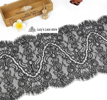 15 meters/5 pieces for wedding gowns 29CM wide soft and good quality eyelash lace trim
15 meters/5 pieces for wedding gowns 29CM wide soft and good quality eyelash lace trim