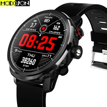 MODOSON New Bluetooth Smart Watch L5 Fitness Tracker Smartwatch Heart Rate Monitor Band Pedometer Bracelet For ios Apple Android
MODOSON New Bluetooth Smart Watch L5 Fitness Tracker Smartwatch Heart Rate Monitor Band Pedometer Bracelet For ios Apple Android