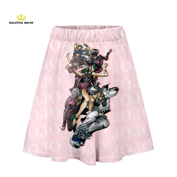 JOJO Anime Print 3D skirt Basic Fashion hip hop comfortable Cool Street Women Summer skirt Casual Sports Popular Clothes
JOJO Anime Print 3D skirt Basic Fashion hip hop comfortable Cool Street Women Summer skirt Casual Sports Popular Clothes