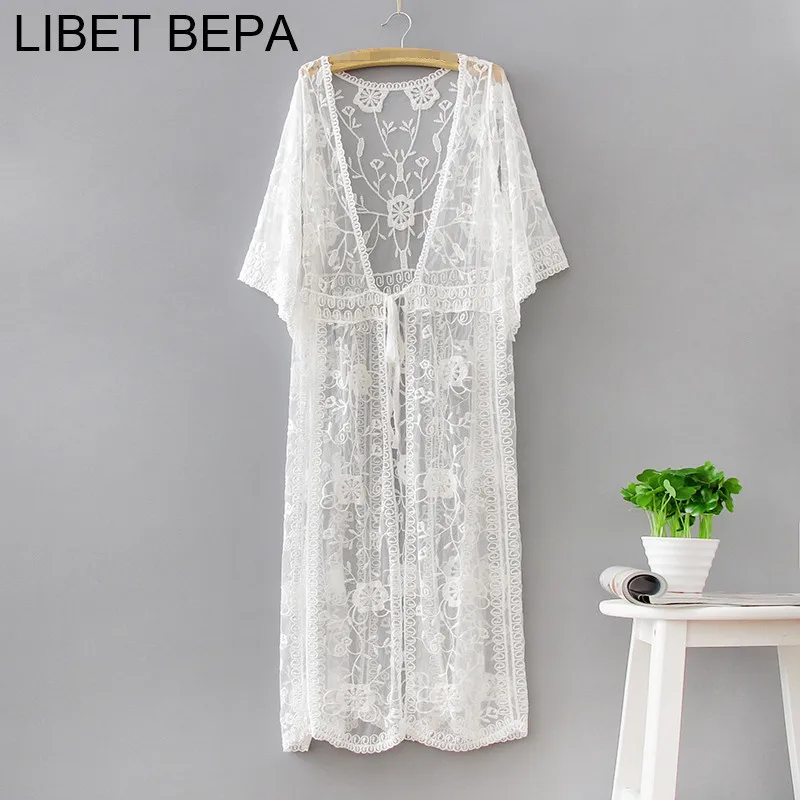 New 2018 Summer Casual Cardigan Fashion Sexy Solid Hollow Out Lace Crocheted Retro Beach Sun Shirt Transparet Women Tops CA8614
New 2018 Summer Casual Cardigan Fashion Sexy Solid Hollow Out Lace Crocheted Retro Beach Sun Shirt Transparet Women Tops CA8614