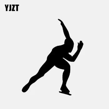 YJZT 10.2*12.6CM Figure Skating Sports Girl Decor Car Sticker Accessories Vinyl Black/Silver Graphic C12-1563
YJZT 10.2*12.6CM Figure Skating Sports Girl Decor Car Sticker Accessories Vinyl Black/Silver Graphic C12-1563