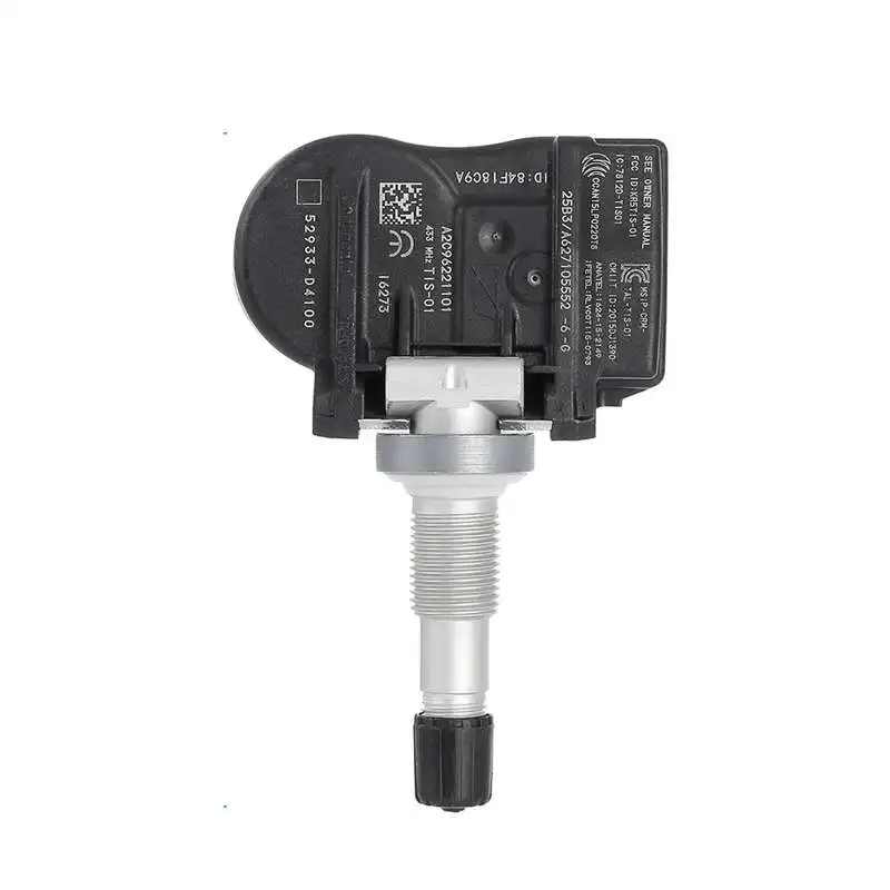 32953400397 433Mhz Tpms Tire Pressure Monitoring Sensor For Hyundai Kia Niro Optima Sportage Sorento 52933D4100
32953400397 433Mhz Tpms Tire Pressure Monitoring Sensor For Hyundai Kia Niro Optima Sportage Sorento 52933D4100