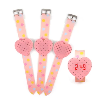 Fashion Children's LED Digital Watches Casual Candy Color Heart Watch Cartoon Girl Silicone Touch Screen Clock Relogio Gift
Fashion Children's LED Digital Watches Casual Candy Color Heart Watch Cartoon Girl Silicone Touch Screen Clock Relogio Gift