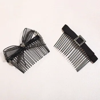 CHIMERA Bow Hair Comb Clips 2Pcs/Set Women Crystal Hair Pin Simple Sweet Rhinestone Korean Fabric Bowknot Metal Hair Accessories
CHIMERA Bow Hair Comb Clips 2Pcs/Set Women Crystal Hair Pin Simple Sweet Rhinestone Korean Fabric Bowknot Metal Hair Accessories