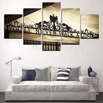 You'll Never Walk Alone Canvas Pictures Paintings DIY Frameless Liverpools 5Pcs For Living Room Home Shop Wall Art Decorations
You'll Never Walk Alone Canvas Pictures Paintings DIY Frameless Liverpools 5Pcs For Living Room Home Shop Wall Art Decorations