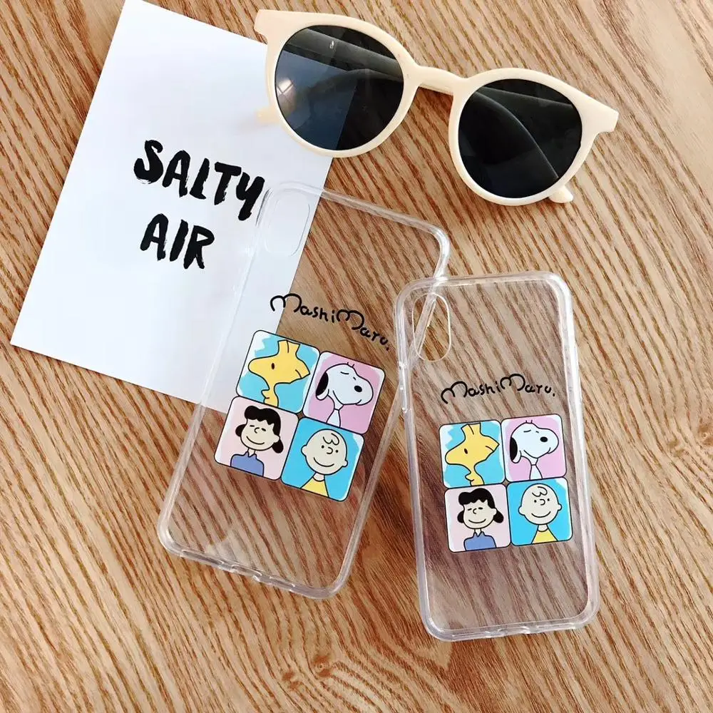 New Cute Dog PEANUTS Cartoon Charlie Brown Soft Silicone Phone Case For Iphone 6 6S 7 8 Plus X Xs Xr Max For Apple
New Cute Dog PEANUTS Cartoon Charlie Brown Soft Silicone Phone Case For Iphone 6 6S 7 8 Plus X Xs Xr Max For Apple