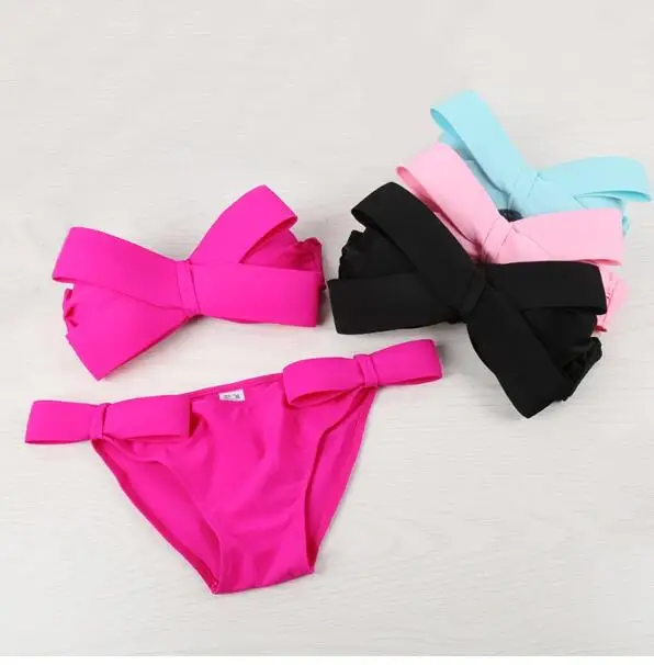 Women Sexy Big Bow Solid Bikini Set Beadeau Vintage 3 PCS Swimwear Swimsuit Beachwear Push Up Bathing Suits Biquini Bikinis
Women Sexy Big Bow Solid Bikini Set Beadeau Vintage 3 PCS Swimwear Swimsuit Beachwear Push Up Bathing Suits Biquini Bikinis