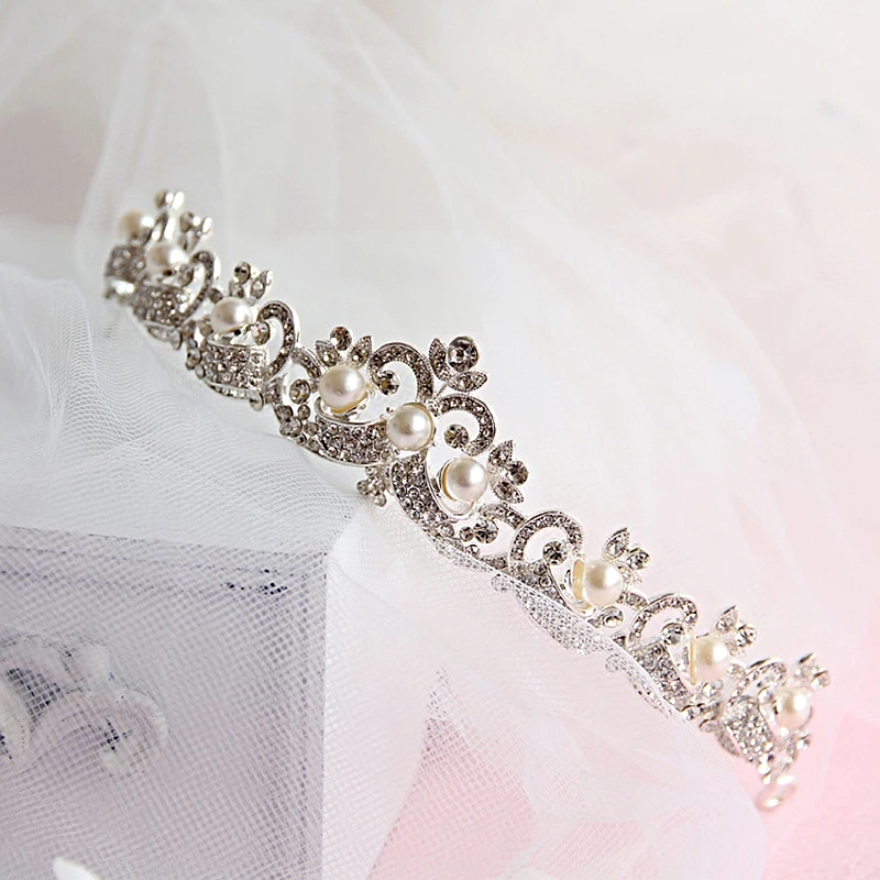 Quality crown of the bride crown pearl alloy rhinestone marriage accessories wedding accessories
Quality crown of the bride crown pearl alloy rhinestone marriage accessories wedding accessories