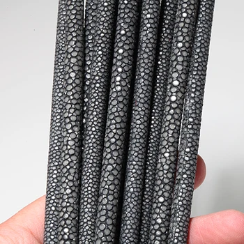 Magic Fish 6mm Genuine Stingray Leather Cords DIY skin Leather Rope Handmade Luxury bracelets&bangles Drop shipping bileklik
Magic Fish 6mm Genuine Stingray Leather Cords DIY skin Leather Rope Handmade Luxury bracelets&bangles Drop shipping bileklik