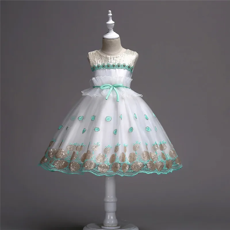 Summer Bridesmaid Flower Sequin Dress Girl Knee Length Wedding Ruched Party Prom Communion Vestido Cloth for 12 Years
Summer Bridesmaid Flower Sequin Dress Girl Knee Length Wedding Ruched Party Prom Communion Vestido Cloth for 12 Years