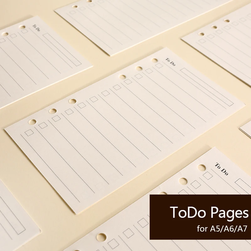 40 Sheets A5 A6 A7 To Do List Planner Notebook Paper Inner Pages Travelers Notebook Inserts Journal Accessories School Supplies
40 Sheets A5 A6 A7 To Do List Planner Notebook Paper Inner Pages Travelers Notebook Inserts Journal Accessories School Supplies