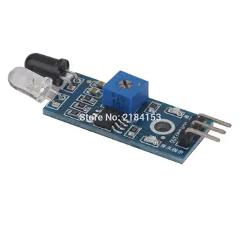 WeiKdez 10pcs IR Infrared Obstacle Avoidance Sensor Module for Ar-du-ino Smart Car Robot 3-wire Reflective Photoelectric New hei
WeiKdez 10pcs IR Infrared Obstacle Avoidance Sensor Module for Ar-du-ino Smart Car Robot 3-wire Reflective Photoelectric New hei