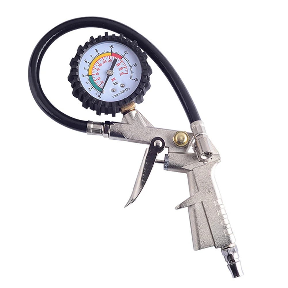 Durable Alloy Measuring Instrument Car Tyre Pressure Gauge Tyre Presssure Monitor 220Psi Tester Tool For Tyre Car Motorcycle
Durable Alloy Measuring Instrument Car Tyre Pressure Gauge Tyre Presssure Monitor 220Psi Tester Tool For Tyre Car Motorcycle