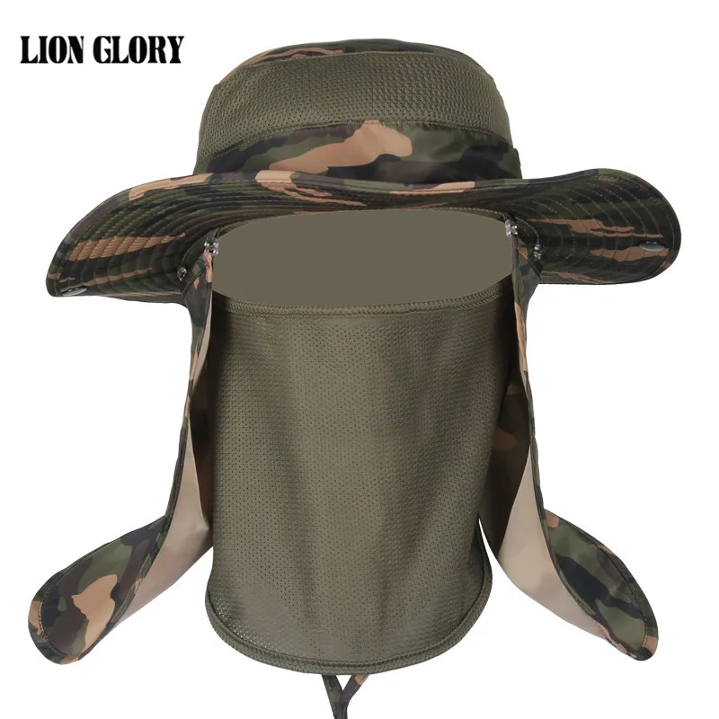 Summer Men's Sun Casual Cap Hat Camouflage UV Protection Adjustable Fisherman's Cat Men Women's Military Camouflage Sun Hat H006
Summer Men's Sun Casual Cap Hat Camouflage UV Protection Adjustable Fisherman's Cat Men Women's Military Camouflage Sun Hat H006