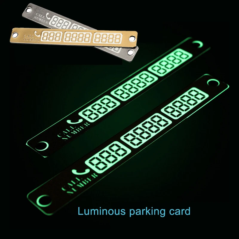Car Styling Luminous Phone Number Parking Card Stickers for Mazda 3 6 CX-5 Skoda Octavia 2 A7 A5 Rapid Fabia Superb Accessories
Car Styling Luminous Phone Number Parking Card Stickers for Mazda 3 6 CX-5 Skoda Octavia 2 A7 A5 Rapid Fabia Superb Accessories