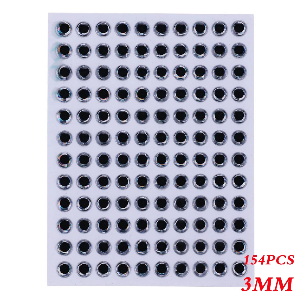 3D Holographic Fishing Lure Eyes Soft Molded Fly Tying Jig Lure Baits Making DIY Fishing Accessories 3mm/4mm/5mm/6mm/8mm
3D Holographic Fishing Lure Eyes Soft Molded Fly Tying Jig Lure Baits Making DIY Fishing Accessories 3mm/4mm/5mm/6mm/8mm