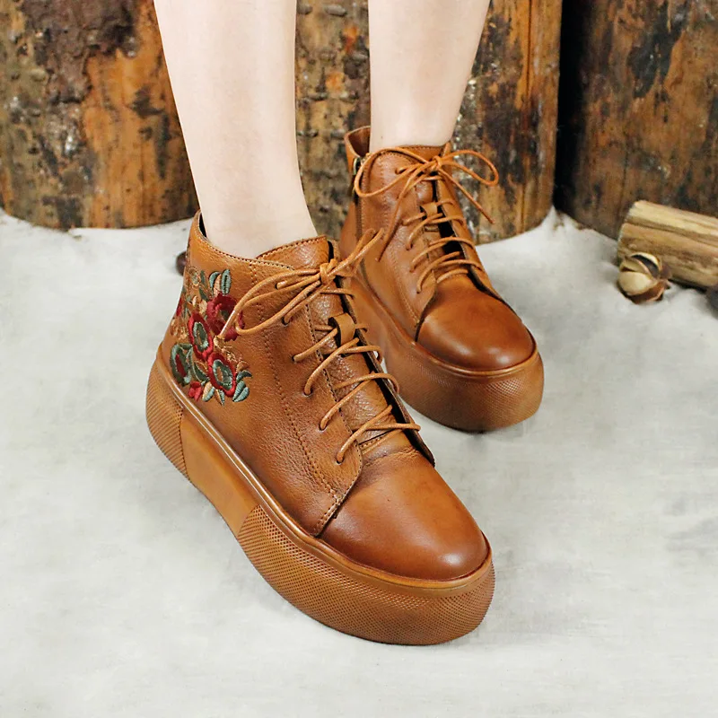 Autumn Winter 2019 Women Shoes High Heels Platfrom Boots Embroidered Muffin Knight Boot Wedges Ankle Boots For Women
Autumn Winter 2019 Women Shoes High Heels Platfrom Boots Embroidered Muffin Knight Boot Wedges Ankle Boots For Women