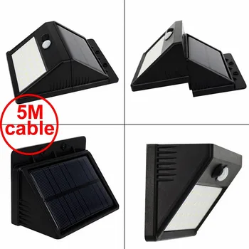 30 led 500lm solar light split mount pIR motion 3 senser Waterproof 28 LED Solar P I 5M cable street wall lamp for deck garage
30 led 500lm solar light split mount pIR motion 3 senser Waterproof 28 LED Solar P I 5M cable street wall lamp for deck garage