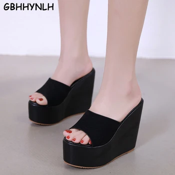 GBHHYNLH Summer Woman Shoes Woman Sandal Slippers Platform Bath Slippers Wedge Beach Flip Flops High Heel Slippers Beach LJA727
GBHHYNLH Summer Woman Shoes Woman Sandal Slippers Platform Bath Slippers Wedge Beach Flip Flops High Heel Slippers Beach LJA727