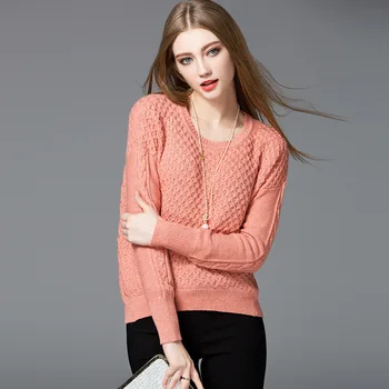 2018 New Autumn European Women Twist Coarse Wool Knitted Sweaters Irregular Casual Loose Female Pullovers Pull Femme
2018 New Autumn European Women Twist Coarse Wool Knitted Sweaters Irregular Casual Loose Female Pullovers Pull Femme