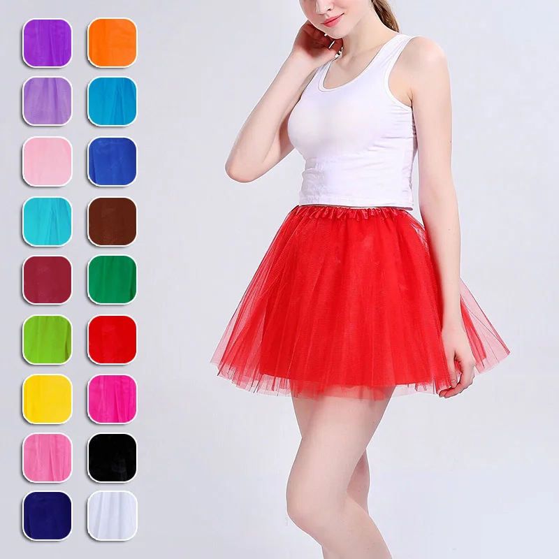 

Cute Dreamlike Women Adult Fancy Ballet Dancewear Tutu Pettiskirt Shirt Skirts Dance Fairy Tulle Skirts dropship