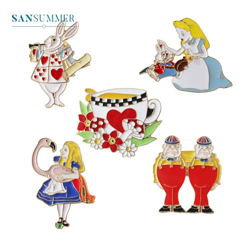 Personality Cartoon Brooches Women Funny Cute Brooch For Alice In Wonderland Acrylic Badge Brooch Jewelry Brooch Pins Jewelry
Personality Cartoon Brooches Women Funny Cute Brooch For Alice In Wonderland Acrylic Badge Brooch Jewelry Brooch Pins Jewelry