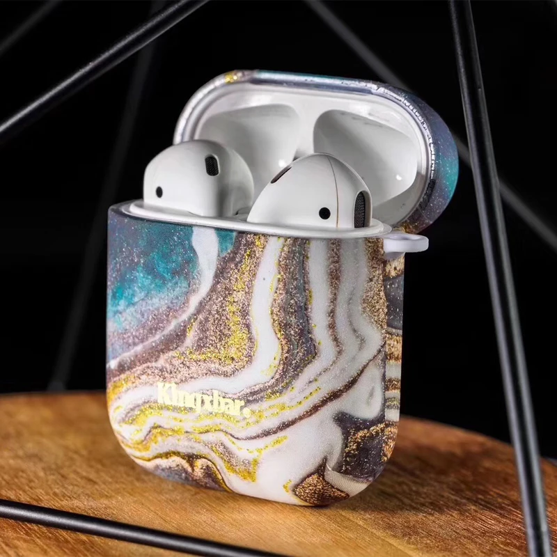 Original Kingxbar Glitter Matte Marble Camouflage Pattern Case For Apple Airpods Cover Hard PC Protective Bag For Airpods 2 Case
Original Kingxbar Glitter Matte Marble Camouflage Pattern Case For Apple Airpods Cover Hard PC Protective Bag For Airpods 2 Case